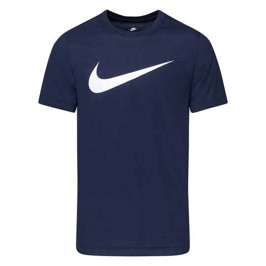 Nike T-paita NSW Icon Swoosh - Navy/Valkoinen