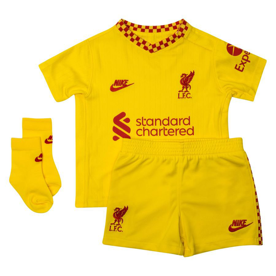 Liverpool 3. Paita 2021/22 Vauvan peliasu Lapset