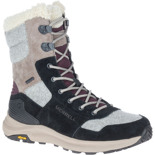 Merrell Ontario Tall Plr Wp W - Black/falcon - Naiset - 40