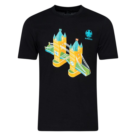 adidas T-paita Road To Wembley Euro 2020 - Musta, koko Medium