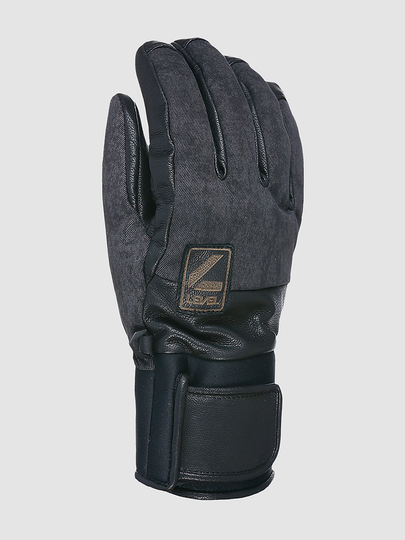 Level Rover Gloves musta