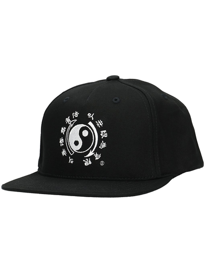 DGK X Bruce Lee Yin Yang Snapback Cap musta
