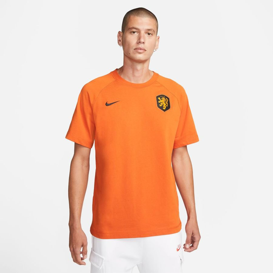 Hollanti T-paita Travel - Oranssi/musta - Nike, koko Small