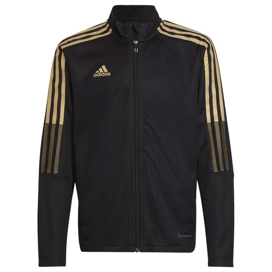 adidas Verryttelytakki Tiro - Musta/Kulta Lapset