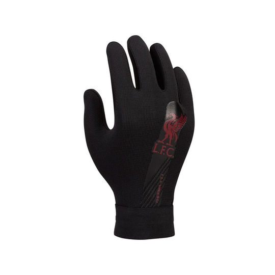 Liverpool Pelihanskat Academy Hyperwarm Winter Warrior - Musta/Punainen Lapset