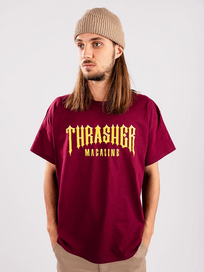 Thrasher Low Low Logo T-Shirt punainen