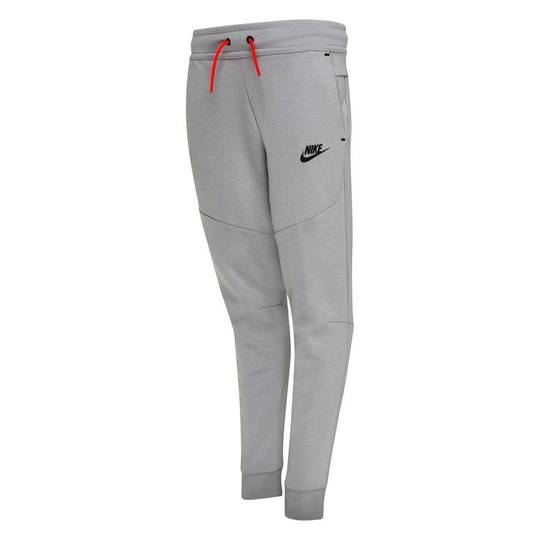 Nike Collegehousut NSW Tech Fleece - Harmaa/Punainen/Musta Lapset