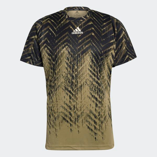 Adidas Primeblue Freelift Printed Tee, Miesten padel ja tennis T-paita