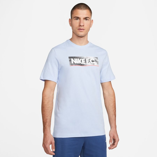 Nike F.C. T-paita Seasonal Block - Sininen
