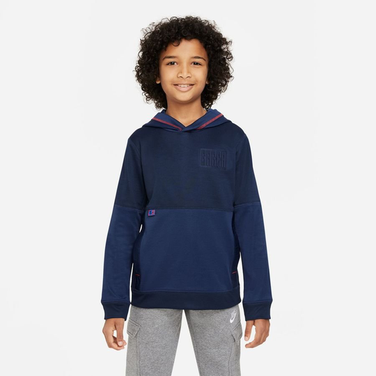 Barcelona Huppari Dri-FIT Travel - Navy/Navy Lapset