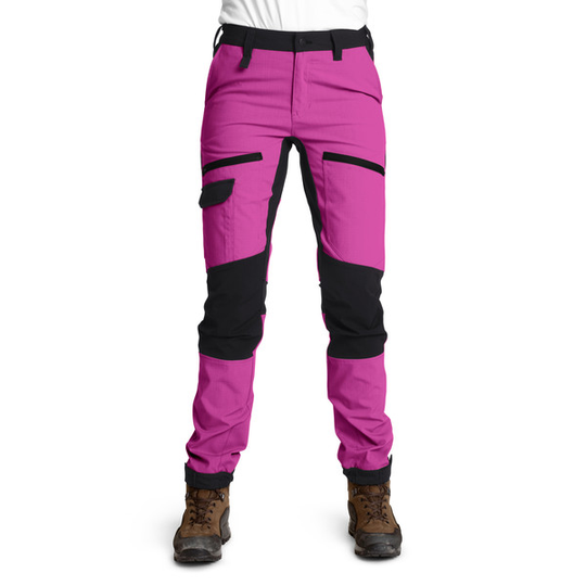 Is Not Enough Medea Trekking Pants - Fuchsia Red - Naiset - XS