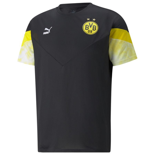 Dortmund T-paita Iconic - Musta/Keltainen