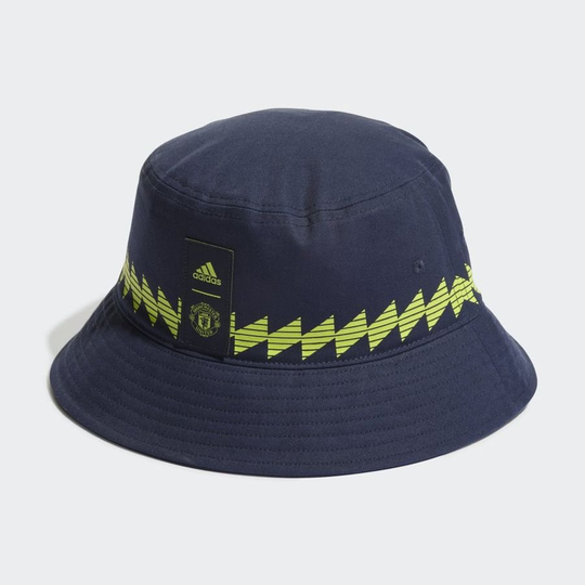 Manchester United Kalastajahattu - Navy/Keltainen