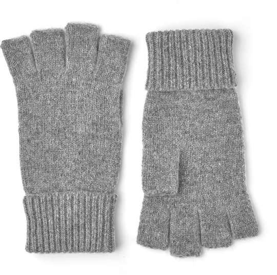 Basic Wool Half Finger Vaaleanharmaa 6