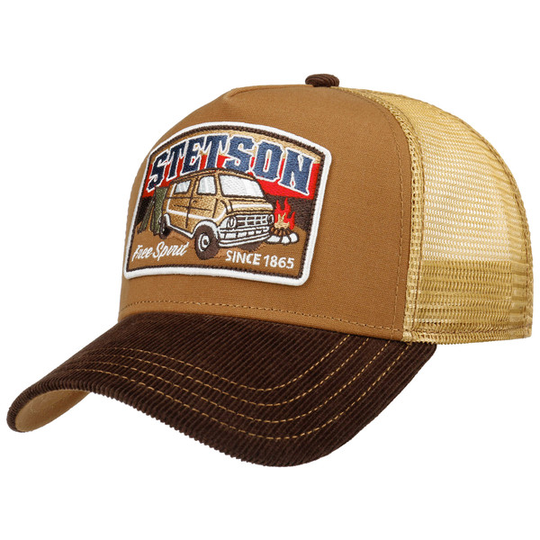 Stetson Trucker Cap Camper - Brown - Unisex - OneSize