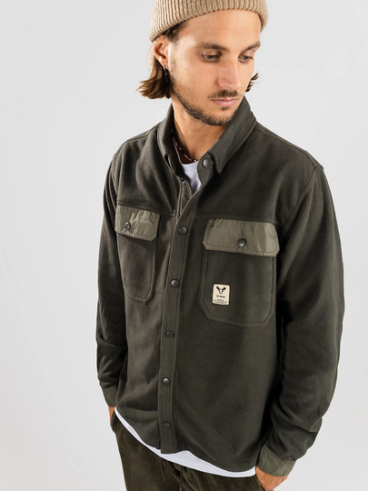 Fat Moose Herold Fleece Over Shirt vihreä