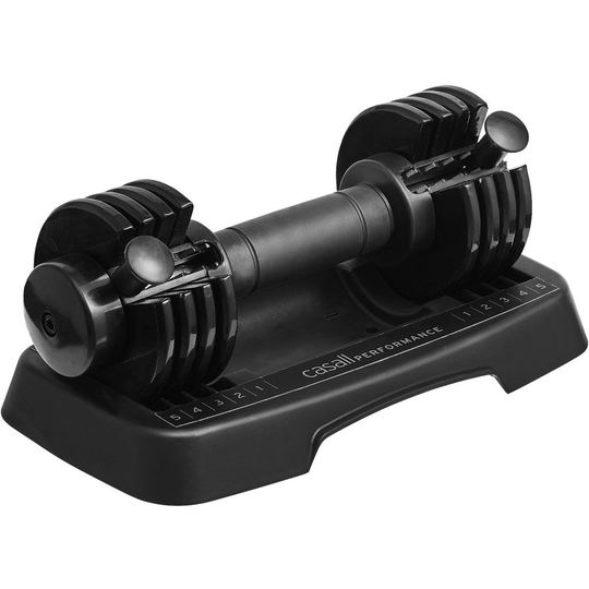 Casall Casall PRF Adjustable Dumbbell set 5 kg, Käsipainot säädettävät