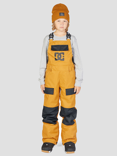 DC Roadblock Bib Pants ruskea