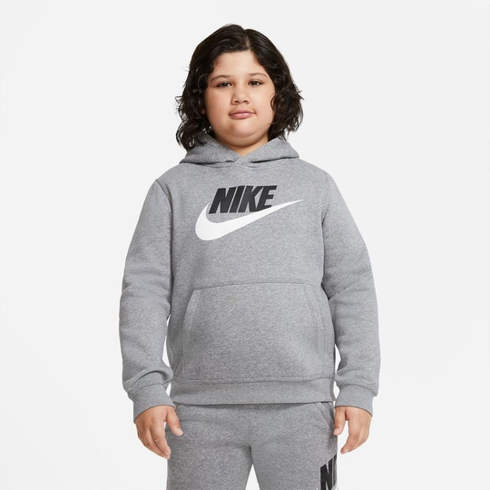 Nike Huppari NSW Club - Harmaa/Valkoinen Lapset