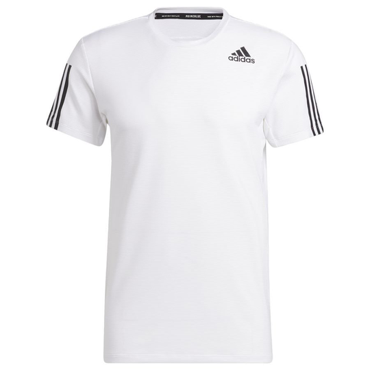 adidas Treenipaita Aeroready Primeblue 3-Stripes - Valkoinen/Musta