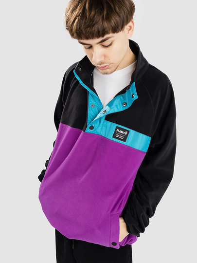 Planks Peace Fleece Jacket violet