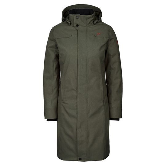 Y by Nordisk Tana W' S Elegant Down Insulated Coat - Dark Moss - Naiset - M