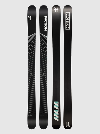 Faction Mana 2 102mm 166 2023 Skis musta