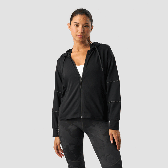 Ultimate Training Zipper Hoodie, Black