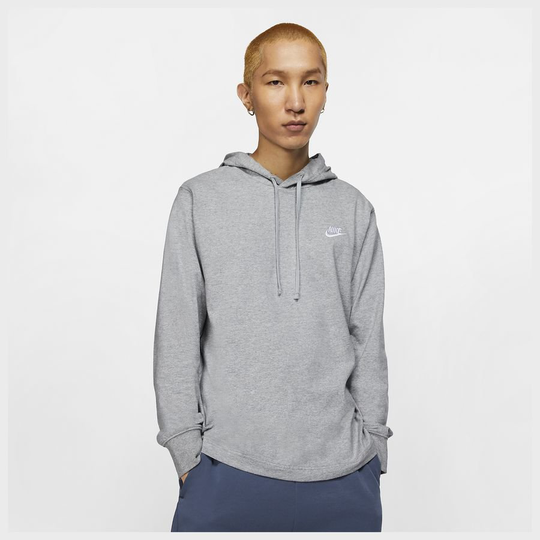 Nike Huppari NSW Club - Harmaa/Valkoinen