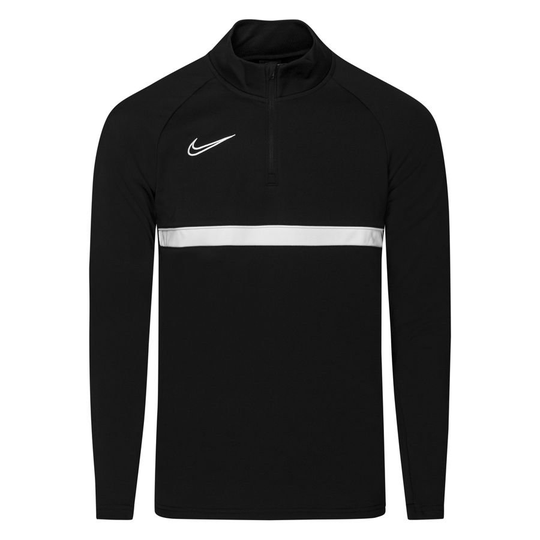 Nike Harjoituspaita Academy 21 Drill Top - Musta/Valkoinen