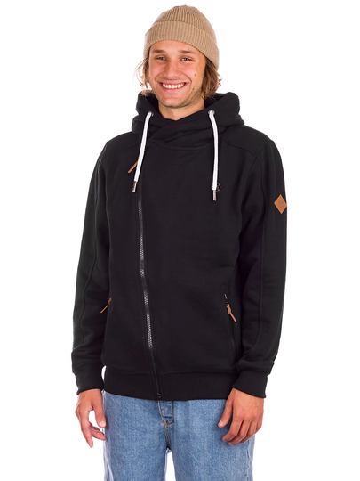 Kazane Arches Zip Hoodie musta