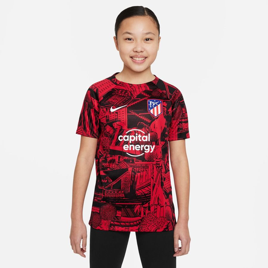 Atletico Madrid Treenipaita Dri-FIT Pre Match - Punainen/Musta/Valkoinen Lapset