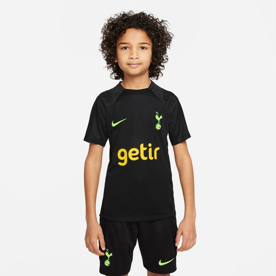 Tottenham Treenipaita Dri-FIT Strike - Musta/Neon Lapset