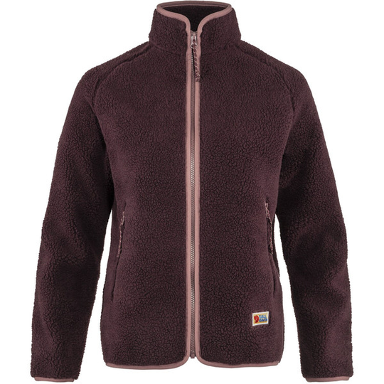 Fjällräven Vardag Pile Fleece W - Dark Garnet - Naiset - L