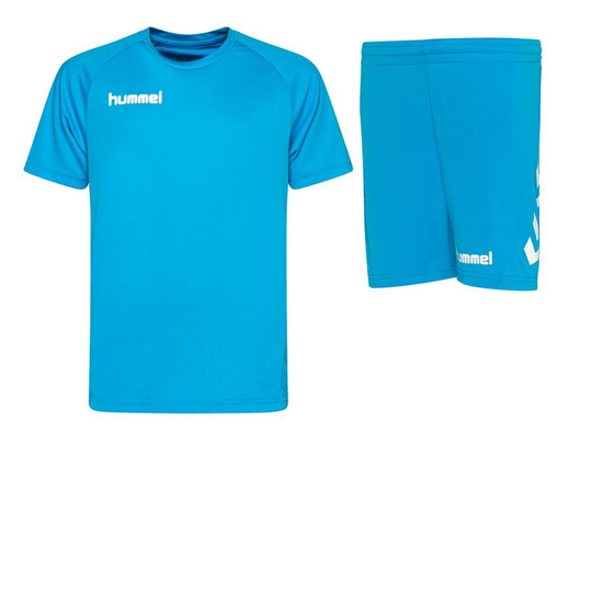Hummel Promo Jalkapallo Setti - Sininen Lapset