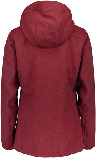 Women's Kaarna Jacket Tummanpunainen 38