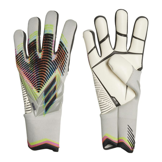 adidas Maalivahdin Hanskat Predator Pro PC Beyond Fast - Hopea/Harmaa