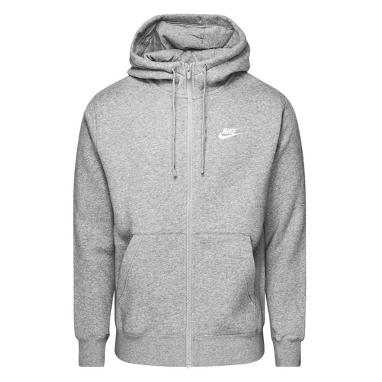 Nike Huppari Nsw Club - Harmaa/hopea/valkoinen, koko Small