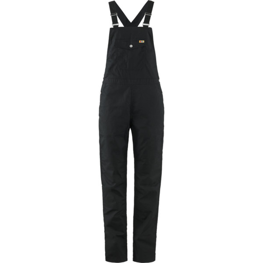 Fjällräven Vardag Dungaree Trousers W - Black - Naiset - L