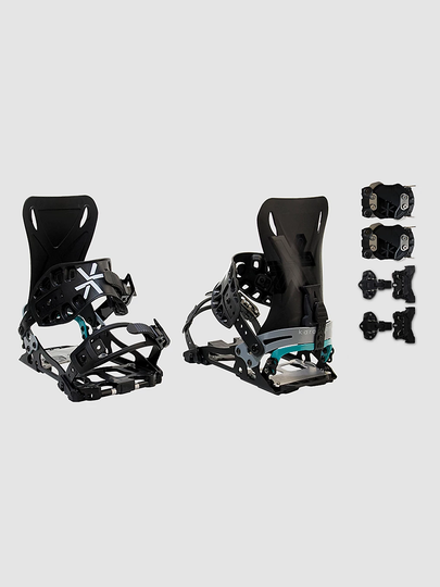 Karakoram W + Split Interface 2023 Splitboard Bindings musta