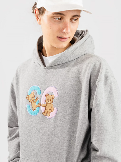 Staycoolnyc Fuzzy Hoodie harmaa