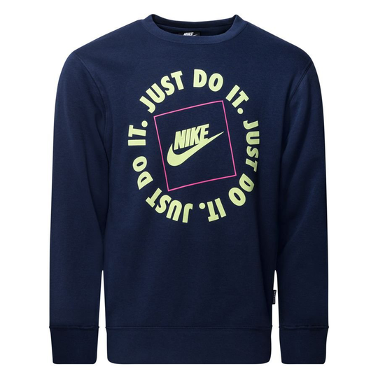 Nike Collegepaita NSW Fleece Crew JDI - Navy