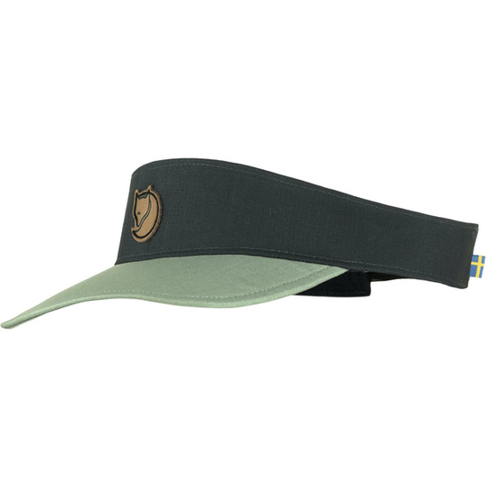 Fjällräven Abisko Visor Cap - Dark Navy-patina Green - Unisex - OneSize