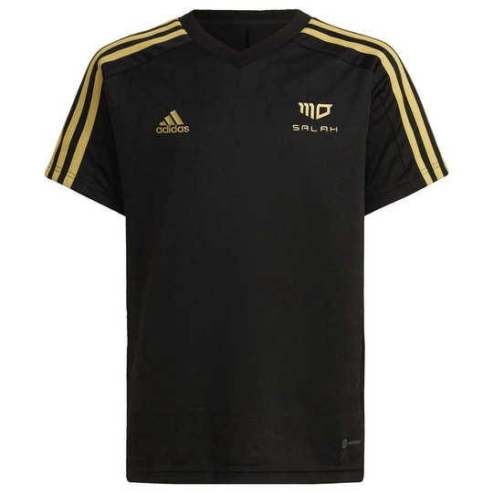 adidas T-paita Salah - Musta/kulta Lapset, koko 140 cm