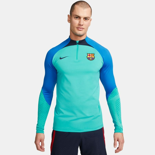 Barcelona Harjoituspaita Dri-FIT Strike Drill - Turkoosi/Sininen/Navy