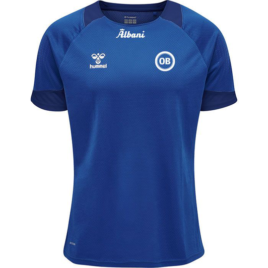 Odense Boldklub Lead Treenipaita - Sininen - Hummel, koko Small