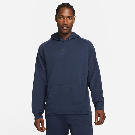 Nike Pro Huppari Fleece - Navy/Musta