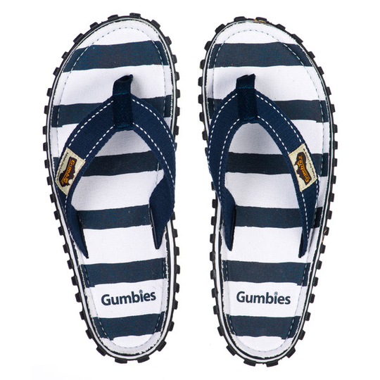 Gumbies Islander Canvas Flip-flops W - Deck Chair - Naiset - 36