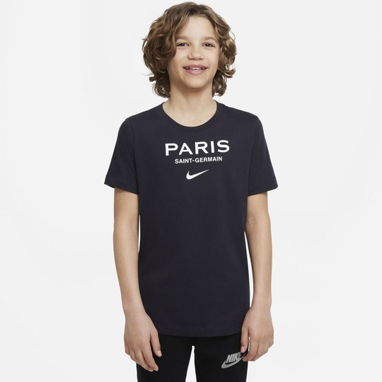 Paris Saint-Germain T-paita Swoosh - Harmaa Lapset