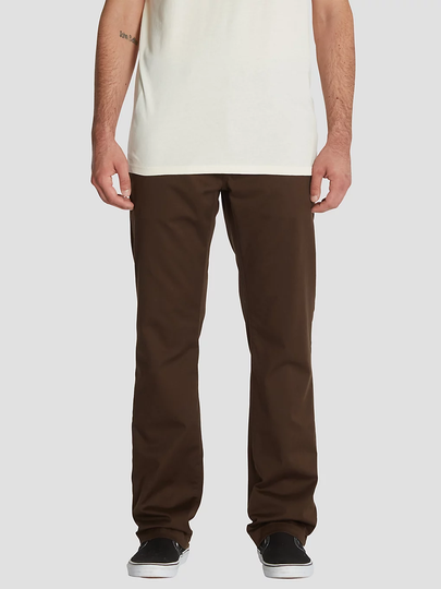 Volcom Frickin Modern Stretch Pants ruskea